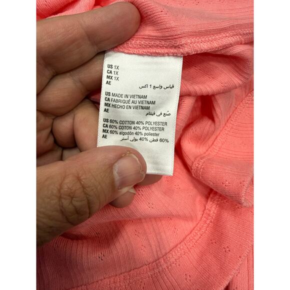 Macy’s Women’s Shirt Long Sleeve Size 1X NEW # H767 - Picture 8 of 8